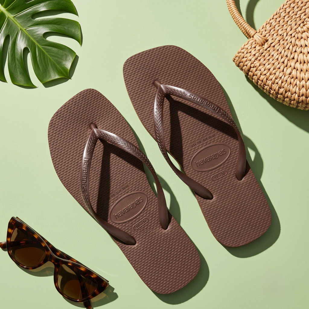 Havaianas SQUARE SOLID flip flops / sandals
