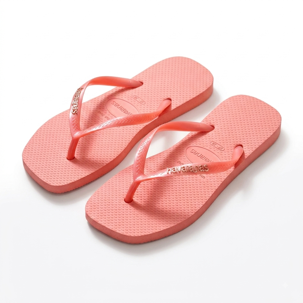 Havaianas SQUARE METALLIC LOGO flip flops / sandals