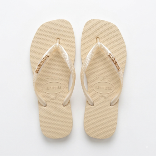 Havaianas SQUARE METALLIC LOGO flip flops / sandals
